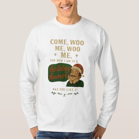 Kom, versier me t-shirt (Voorkant)