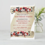 Kom Vier Onze Gelukkige Verjaardag met ons! Kaart (Staand voorkant)