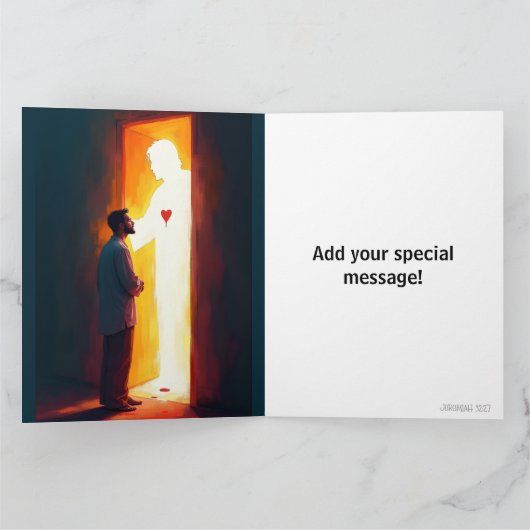 Kom - Voeg uw speciale bericht toe Kaart (Binnen)