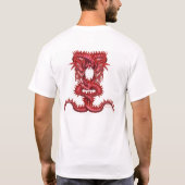 Kom voor liefhebbende Dragon T-shirt (Achterkant)