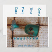 Kom voor Sedar Save The Date (Voorkant / Achterkant)