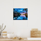 Kom weg met Serene Lake Poster  (Keuken)