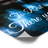 Kom weg met Serene Lake Poster (Hoek)