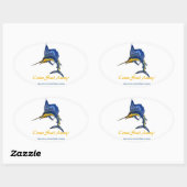 KOM WEGVAREN! OVALE STICKER (Vel)