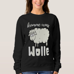 Kom: Wol Cute Sheep Wool Tube Sewing Crochet Trui