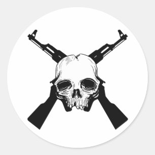 Kom ze halen ronde sticker