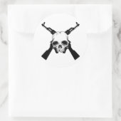 Kom ze halen ronde sticker (Tas)