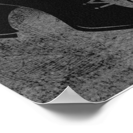 Kom zitten een spellingdruk, waarde Poster papier  (Hoek)