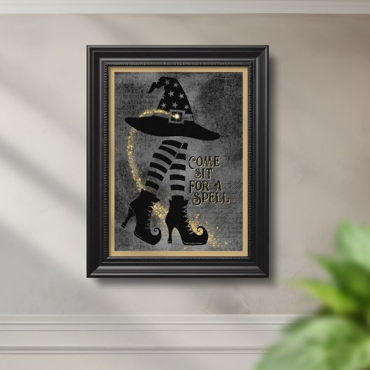 Kom zitten een spellingdruk, waarde Poster papier 