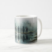 Kom zoals je bent Misty Reflection Kunstmok Koffiemok (Voorkant rechts)