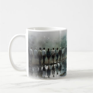 Kom zoals je bent Misty Reflection Kunstmok Koffiemok