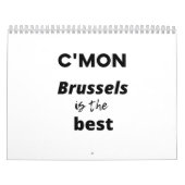 Komaan Brussel is het beste Kalender (Hoes)