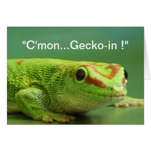 "Komaan...Gecko-in!"