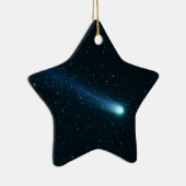 Komaan in Night Sky Keramisch Ornament (Rechts)