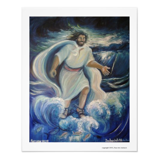 "Komaan" van Sue Ann Jackson Foto Afdruk (Voorkant)