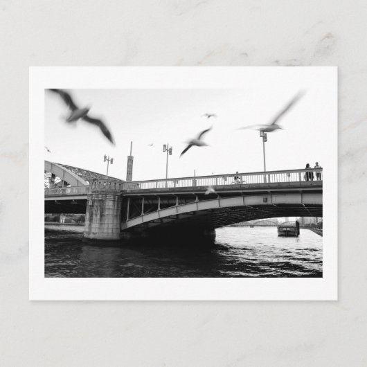 Komagata-brug, Sumida-rivier: Tokio Briefkaart (Voorkant)