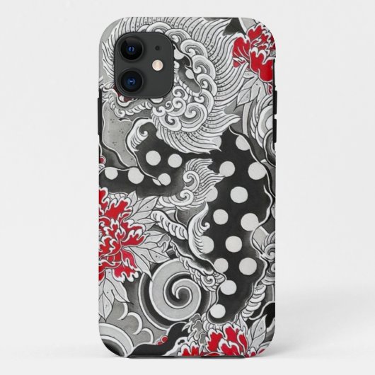Komainu Case-Mate iPhone Case (Achterkant)