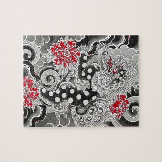 Komainu Legpuzzel (Horizontaal)