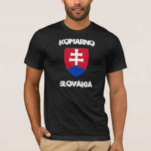 Komarno, Slowakije met wapenmantel T-shirt