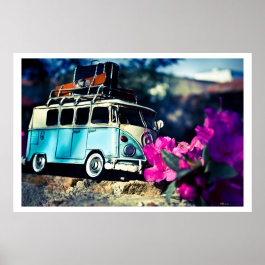 Kombi azul poster (Voorkant)