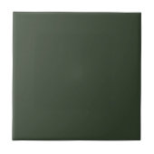 Kombu Green Solid Color Tegeltje (Voorkant)