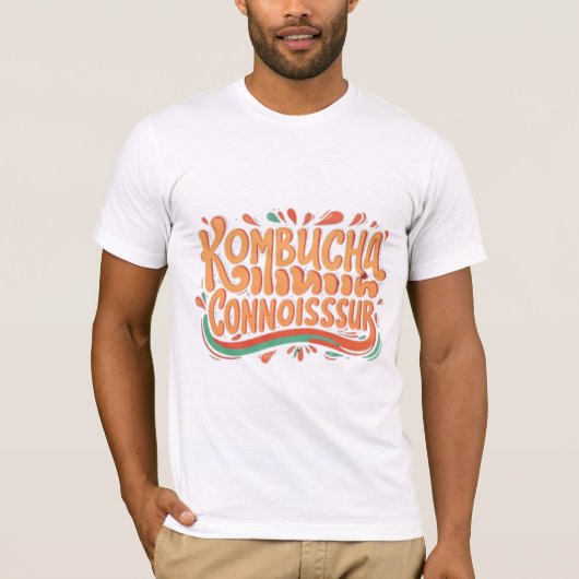Kombucha Connoisseur T-shirt (Voorkant)