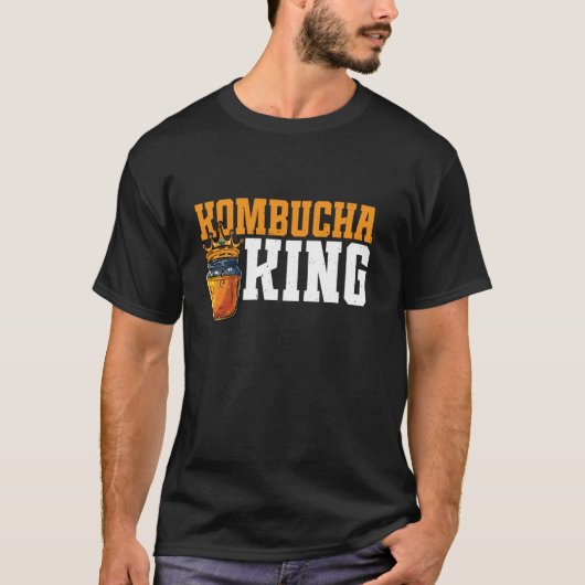 Kombucha King T-shirt (Voorkant)