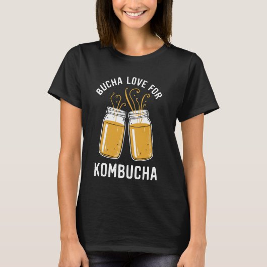 Kombucha Voordelen Brouwer Maker Tea Lover 1 T-shirt (Voorkant)