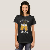 Kombucha Voordelen Brouwer Maker Tea Lover 1 T-shirt (Voorkant volledig)