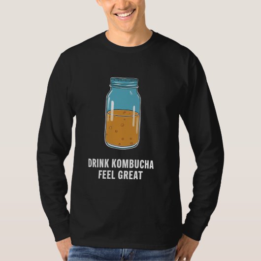 Kombucha Voordelen Brouwer Maker Tea Lover 3 T-shirt (Voorkant)