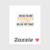 KombuchaScobyLove-Vinyl Sticker (Vel)