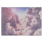 Kombuis in het snijvlak van wolken snijplank (Voorkant)