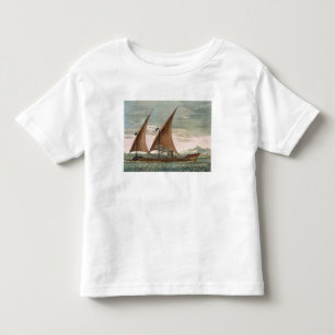 Kombuis onder zeilen, vliegnorm van de Commande Kinder Shirts