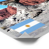 Kombuis van de maan - San Juan - Argentinië - Poster (Hoek)