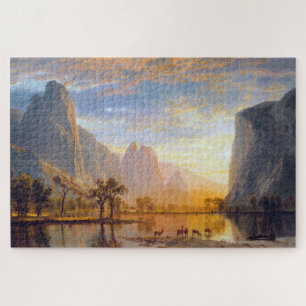 Kombuis van de Yosemite, Albert Bierstadt Legpuzzel