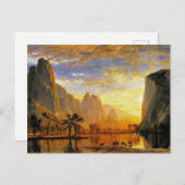 Kombuis van Yosemite door Albert Bierstadt Briefkaart (Voorkant / Achterkant)