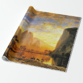 Kombuis van Yosemite door Albert Bierstadt Cadeaupapier (Uitgerold)