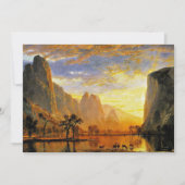 Kombuis van Yosemite door Albert Bierstadt Kaart (Voorkant)