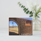 kome caves lesotho briefkaart (Staand voorkant)