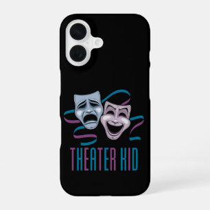 Komedie en Tragedie Theater Kind iPhone 16 Hoesje