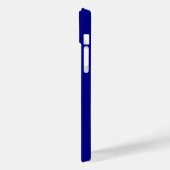 Komedie en Tragedie Theater Monogram Kobalt Case-Mate iPhone Case (Achterkant / Links)
