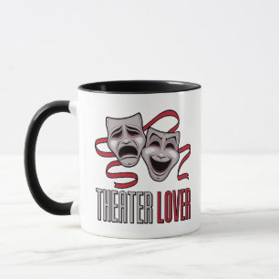Komedie En Tragedie Theaterliefhebber Mok