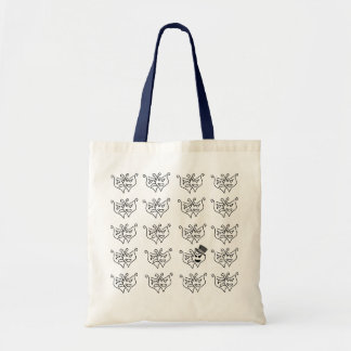 komedie en tragedie tote bag