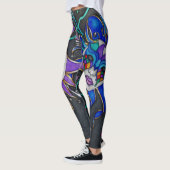 Komedie/Tragedie Jester Mask Leggings (Links)
