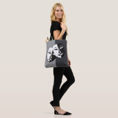 Komedie tragedie Mask --Canvas tas (Op model)
