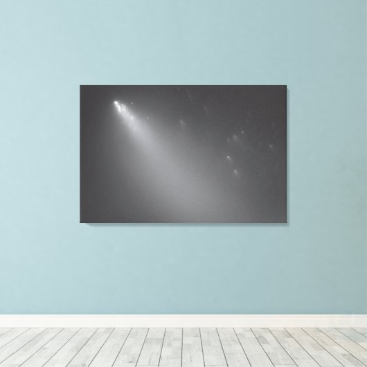 Komeet 73P:Schwassmann-Wachmann Canvas Afdruk (Insitu (Houten vloer))