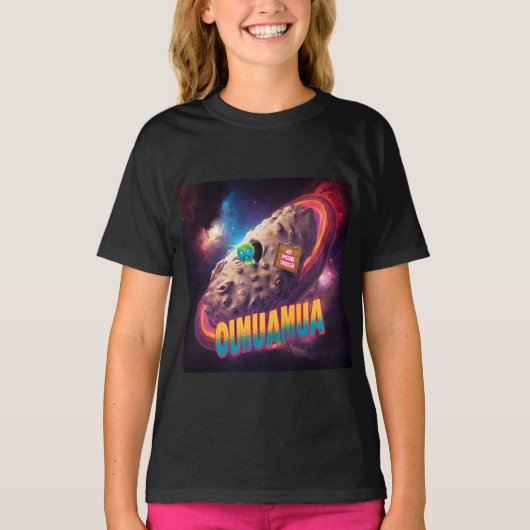 komeet oumuamua passeert net buitenaards t-shirt (Voorkant)