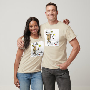 Komeet Rendier T-shirts en Cadeaus