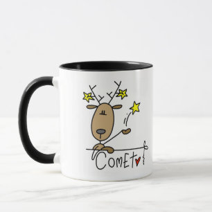 Komeet Rendier T-shirts en Cadeaus Mok