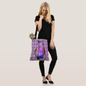 Komeet Ruimte In Kat Tote Bag (Op model)